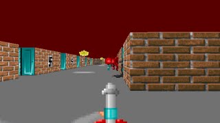 Wolfenstein 3D - Episode 8, Floor 8 - 100%