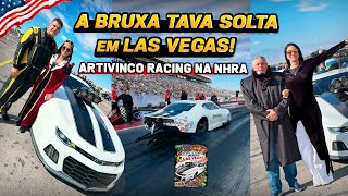 Brazuca entre os Pik4 da NHRA Promod. Acompanhei a equipe Artivinco Racing em Las Vegas!