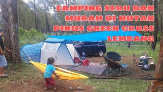 GREEN GRASS CAMPING GROUND,  LEMBANG BANDUNG, AREA CAMP, TOILET DAN HARGA