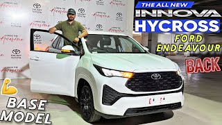 2023 TOYOTA INNOVA HYCROSS GX🔥कमाल का Base Model👌Ford Endeavour वापिस आ गयी🤩Better Than_CRYSTA❓AX