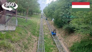 Balatoni Bob Track 1 - 360 Degree Video - Balatonibob Szabadidőpark Balatonfűzfő, Hungary