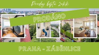 PRODÁNO. Byt 2+kk v Záběhlicích na prodej