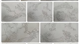 #beautiful. embroidery drawing paper designs