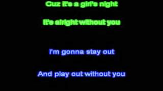 Miley Cyrus ft. Die Muppets - G.N.O Lyrics Karaoke Style