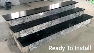 Granite Staircase Design With Price || Latest Readymade Ready To Install Staircase Design Price