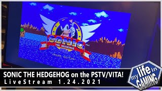 Classic Sonic Games Ported to the PSTV/Vita :: LIVE STREAM