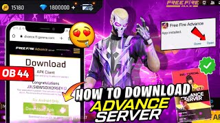 How to Download Advance Server Free Fire | Ob44 Update | Advance Server Download Kaise Karen