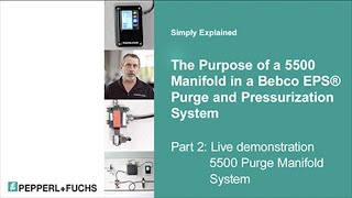 Purpose of a 5500 Manifold Bebco EPS® Purge & Pressurization System | Part 2: Live