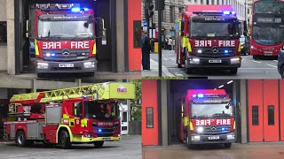 London Fire Brigade - Bethnal Green, Paddington & Euston Responding