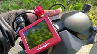 Come usare Occhiali DJI V1 e V2 con Drone FPV Analogico: Hawkeye Master2 Monitor dual diversity