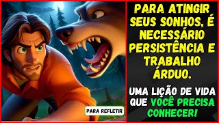 O Preguiçoso, o Sábio e o Lobo | Uma Lição de Vida que Você Precisa Conhecer!