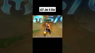 x27 Jax 4 Star #tft #teamfighttactics #jax #4star #1gold