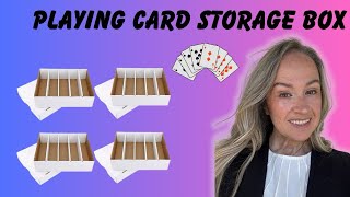 Honest Review of the Playing Card Storage Boxes