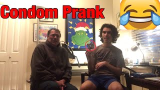 (HILARIOUS) Condom Prank on My Dad *HE ALMOST CRIED*