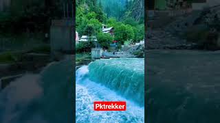 Kundal Shahi waterfall in Neelum valley #Azadkashmir #naturalbeauty #pakistan #pktrekker