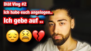 Ich habe Gelogen.. ICH GEBE AUF.. | Diät Vlog #2