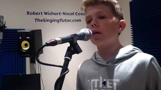 12 year old Archie Paterson singsDancing On my Own (calum scott cover)