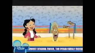 Disney Channel The Proud Family Movie Encore Presentation Banner Promo (2005)