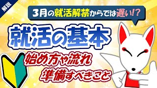 【就活の始め方】就活はいつから始めるべき？出遅れないために準備すべきことを解説｜インターン・早期選考