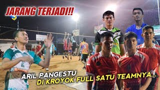 Ketika aril harus berhadapan full satu teamnya di partai grand final