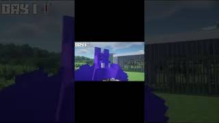 I Survived 100 DAYS as a BAT in HARDCORE Minecraft! 3 #Shorts