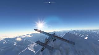 Полет на Эверест в Microsoft Flight Simulator 2020