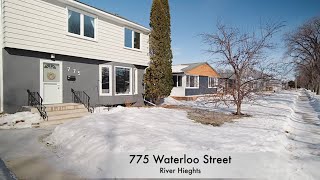 Winnipeg Real Estate Property Tours - 775 Waterloo Street