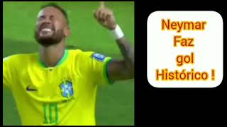 Neymar faz gol histórico!