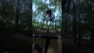 Evening 🚂 with ollie #mtb #mtbjumps #steezy #mtblove #mtblife #mtbtricks #dark #train