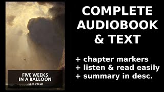 Five Weeks in a Balloon 🥇 By Jules Verne FULL Audiobook