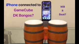 iPhone connected to GameCube DK Bongos?  WILL IT BEAT?