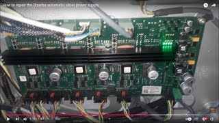 How to repair the Bizerba automatic slicer power supply