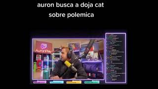 Auron no sabe quien es Doja Cat tras su polémico paso por Paraguay