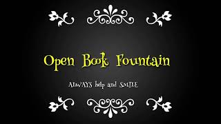 #Open #Book #Fountain in #BUDAPEST ALWAYS HELP AND SMILE