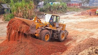 SDLG Loader LG956L How To Mix Sub Blast | Construction Life | #wheelloader #caterpillar