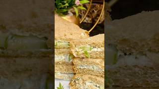 Malai cucumber sandwich #youtubeshorts #shortvideo #shortsviral #shorts #shortsvideo #cucumbersalad