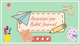 Come si INIZIA un Bullet Journal? | Ecco TUTTI gli strumenti necessari