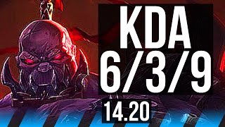 SION vs DARIUS (MID) | 6/3/9 | EUW Diamond | 14.20