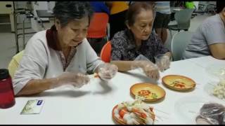 Fathers day 2017 lok lok party- Goldencare Elderly Private Daycare | Goldencare Group