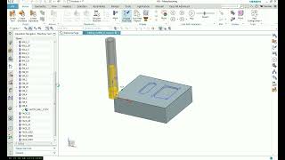 สอน Siemens NX CAM Mill Planar สำหรับมือใหม่ ด้วย NX1926  [ Pocket ] 3of18