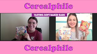 #Cerealphile and Ali Tasting Soft Baked Bars from Prison - Cinnamon Toast Crunch and Lucky Charms