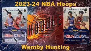 How Many Wemby's Can I Get Out OF 2023 NBA Winter Hoops & 2023 NBA Hoops Blasters.