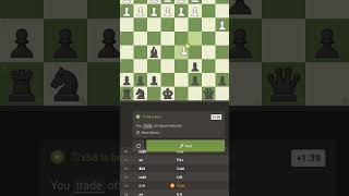 Backrank Checkmate against some random bullet player #chess