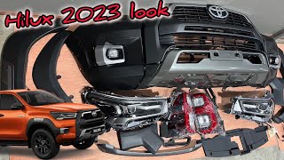 Toyota HILUX 2023 2024 Conversion BODY KIT OLD to NEW