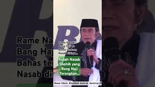 Rame Nasab!! Inilah Nasab Shohih yang beliau Terangkan!! #viral #viralshort