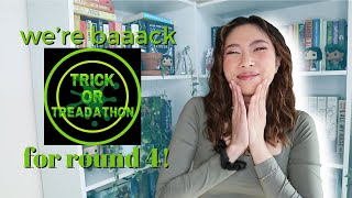 Round 4, Here We Go! | Trick or Treadathon Announcement