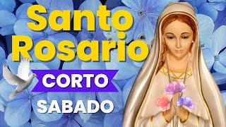 Santo Rosario CORTO, misterios Gozosos sábados 1 de junio del 2024 🙏🏼