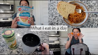 What I eat in a day