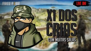 🔴X1 DOS CRIAS E 4X4 E MUITAS SALAS 🔥PASSE DE ELITE PRA INSCRITOS🔥 LIVE ON🔴