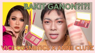 BAKIT GANOIN? HYPE LANG BA? VICE COSMETICS X ANNE CLUTZ COLLECTION First Impressions Review